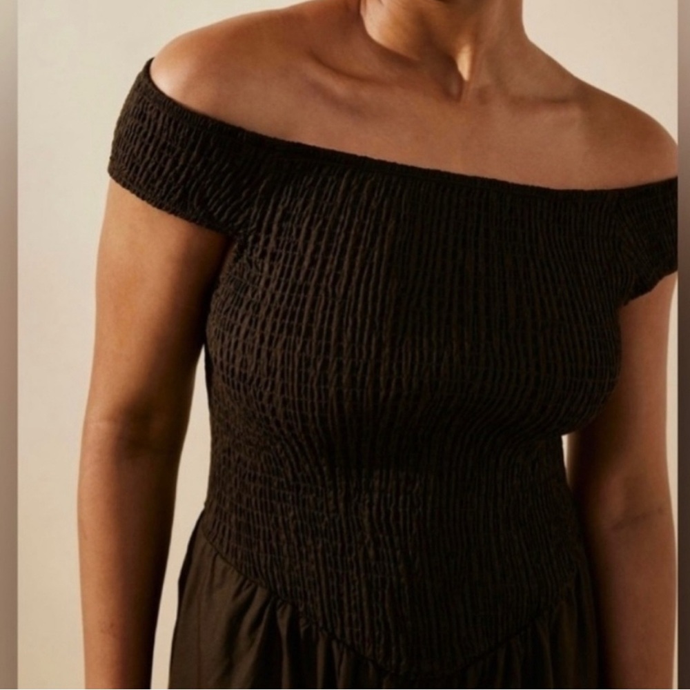 Free People Ceci smocked dress size M. NWT - Picture 2 of 9